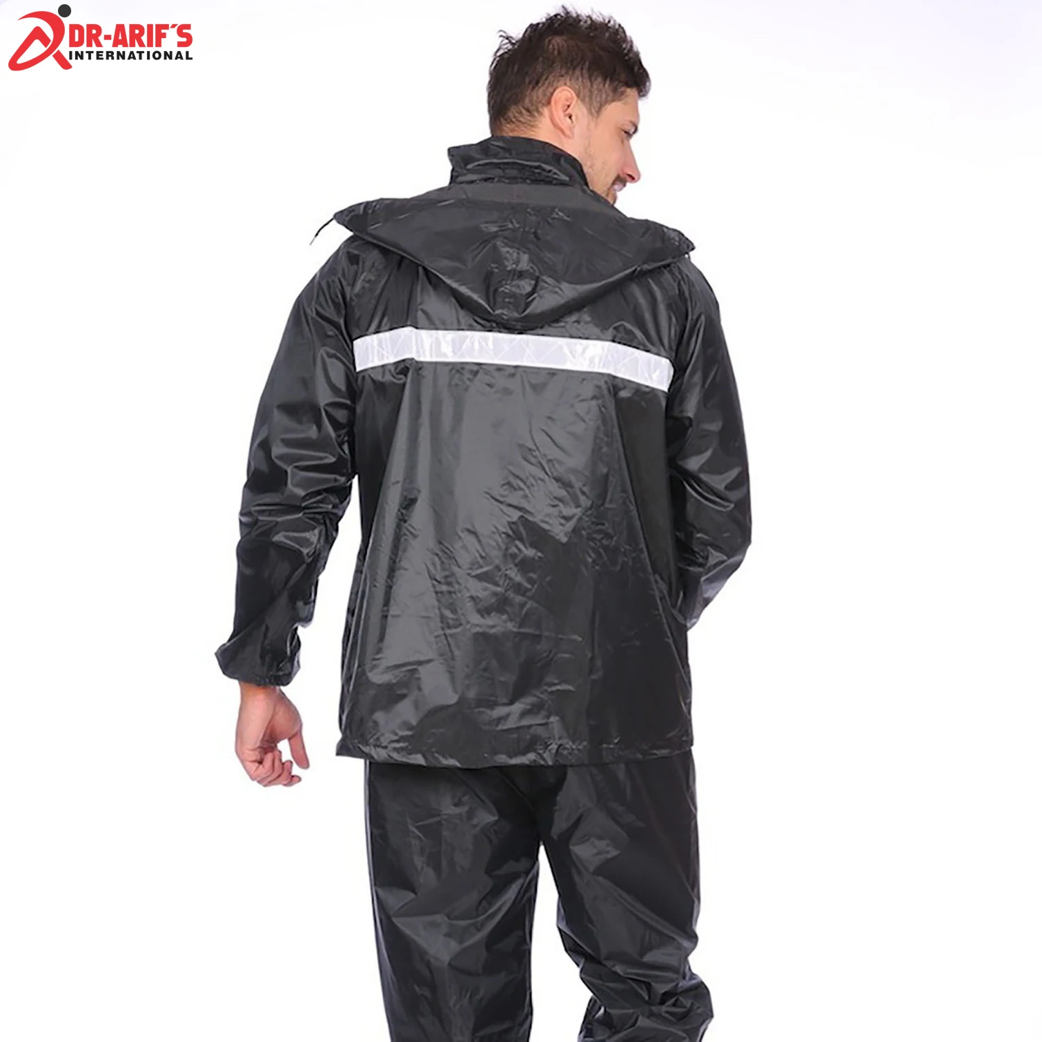 2024 Wholesale Outdoor Waterproof Comfortable Rain Suit Wind Breaker Jacket & Pant for Men Women Disposable Poncho Custom Logo