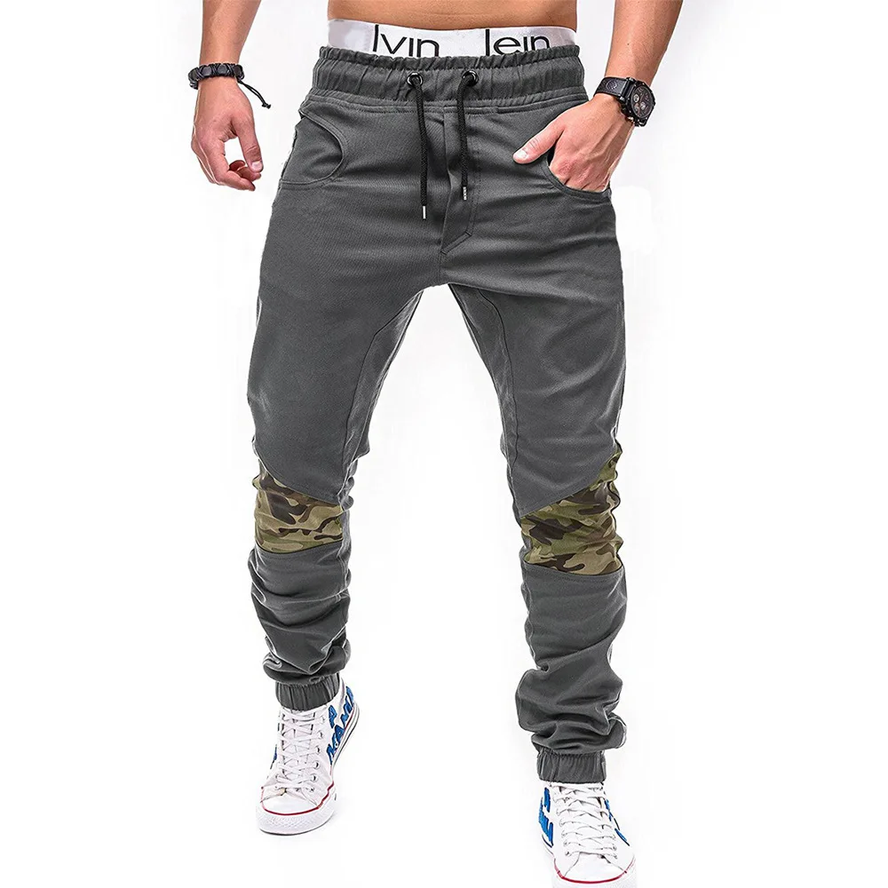 sports jogger sweatpants men trend cotton slim fit gym joggers men