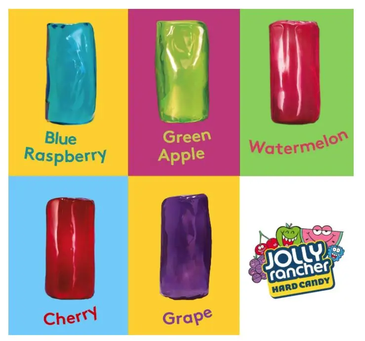 Jolly Rancher Ассорти твердых конфет (россыпью 360 штук)