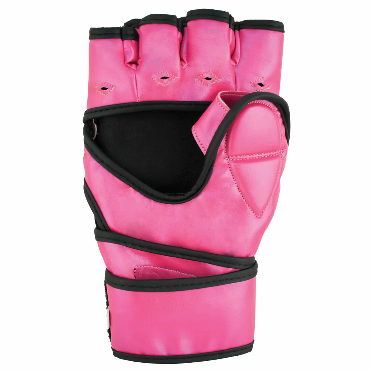 Pink MMA gloves premium leather gloves for men and women with custom designing and colors on cheap prices for manufacturing co