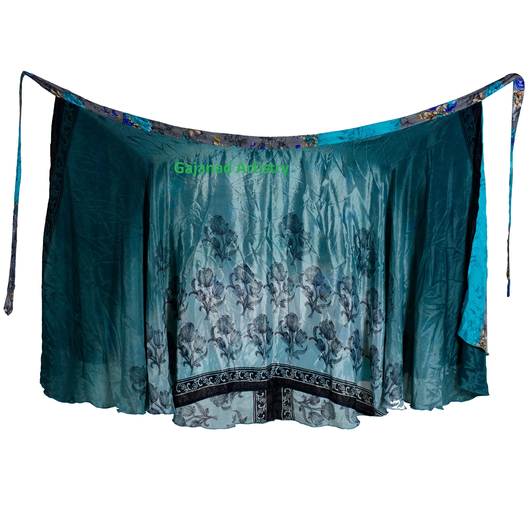 Indian Vintage Silk Skirts For Wholesale Lot Indian Silk fabric Handmade Women Skirt Fabric Boho Skirt Bohemian Hippie