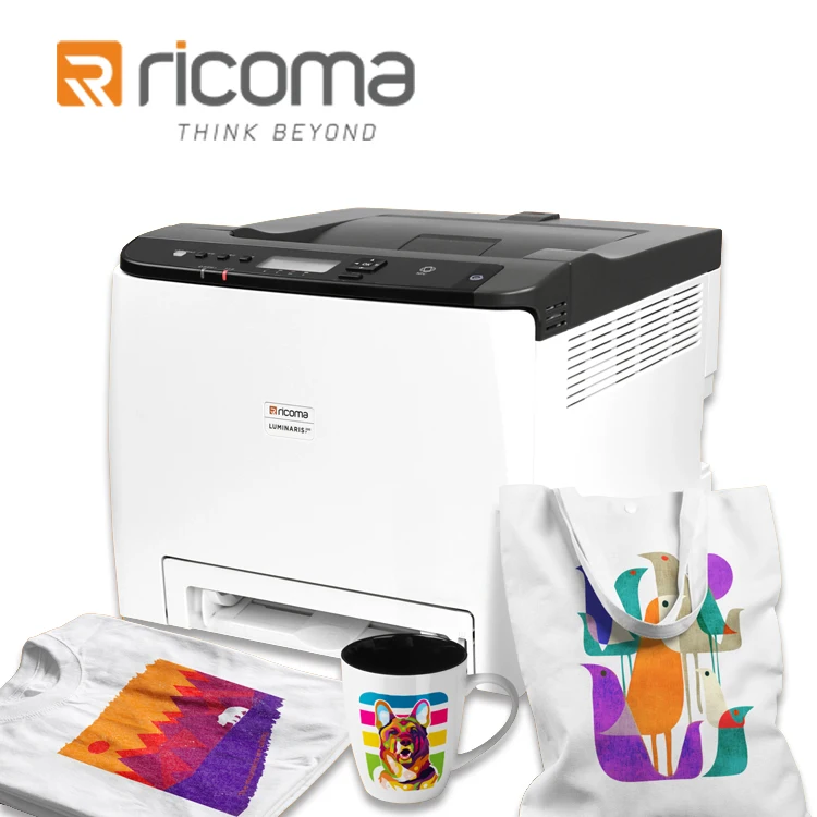 Белый тонерный принтер RiCOMA Luminaris 200 белый A4 тепловой DTF лазерная печать (поиск