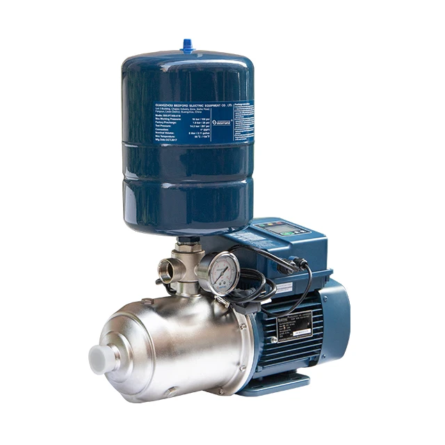 1HP/0.75KW B1100 constant pressure booster pump self-priming pump VFD controlled pump for home