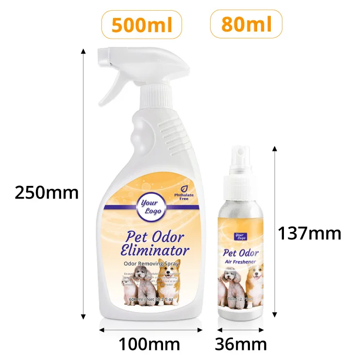 custom pet odor eliminator spray
