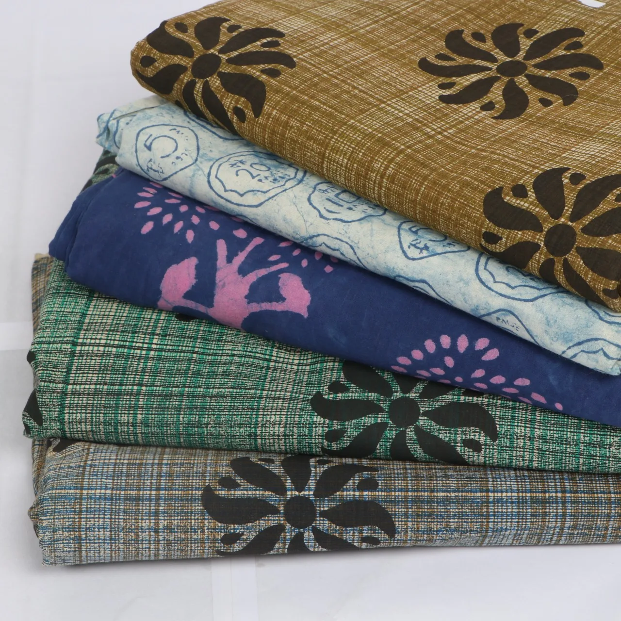 Indian Clothing fabric Hand block printed Designer natural cotton 100% Workwear Running Fabric