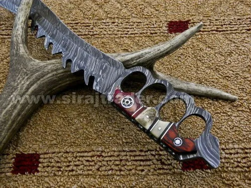 Ручка ножа из цветного дерева ручка микрокарты мозаичная булавка ручной работы нож дамасской стали Bowie острый хозяйственный OEM