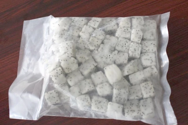 
Frozen white dragon fruit from Vietnam 