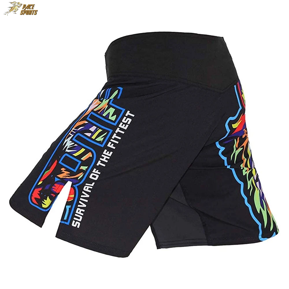 2021 Customized Short Professional Sublimated MMA Shorts Adult Competition Training MMA Fighting Short