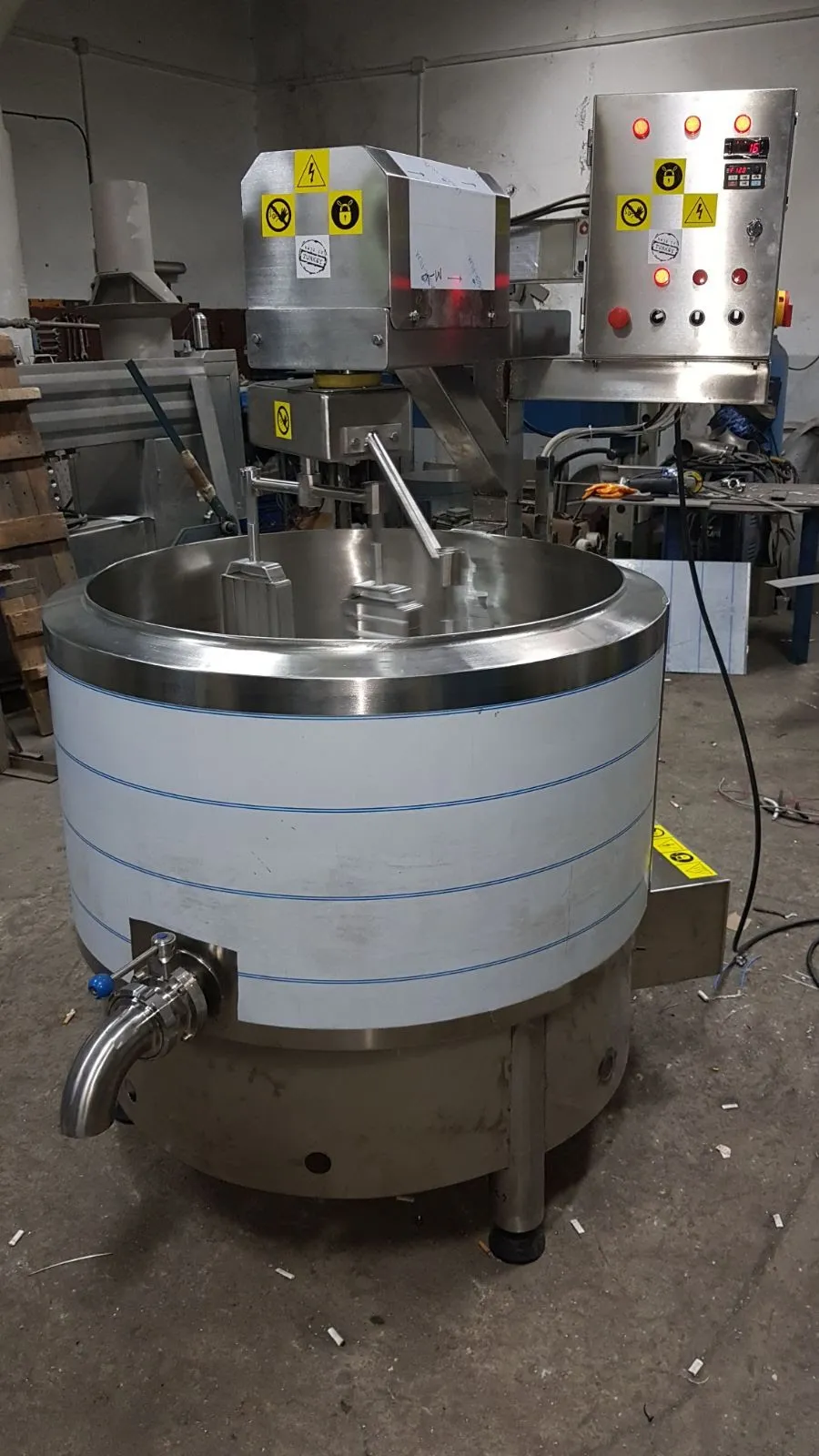 300lt cheese pasteurizer vat