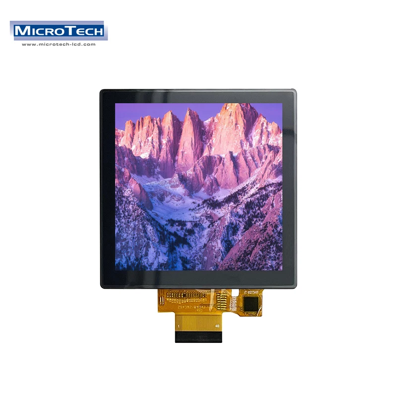 3.92 inch 320*320 full fit touch screen TFT IPS SPI/RGB/MCU interface lcd module with CTP