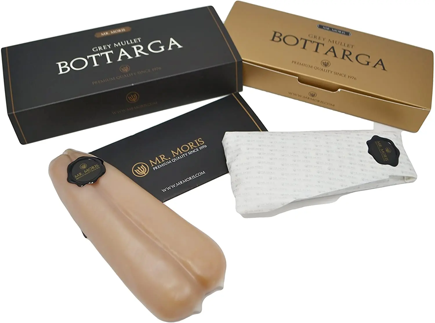 Качественный воск Mullet Bottarga покрытие MR. Moris Сделано в Италии Кошерный роскошной коробке 125 г