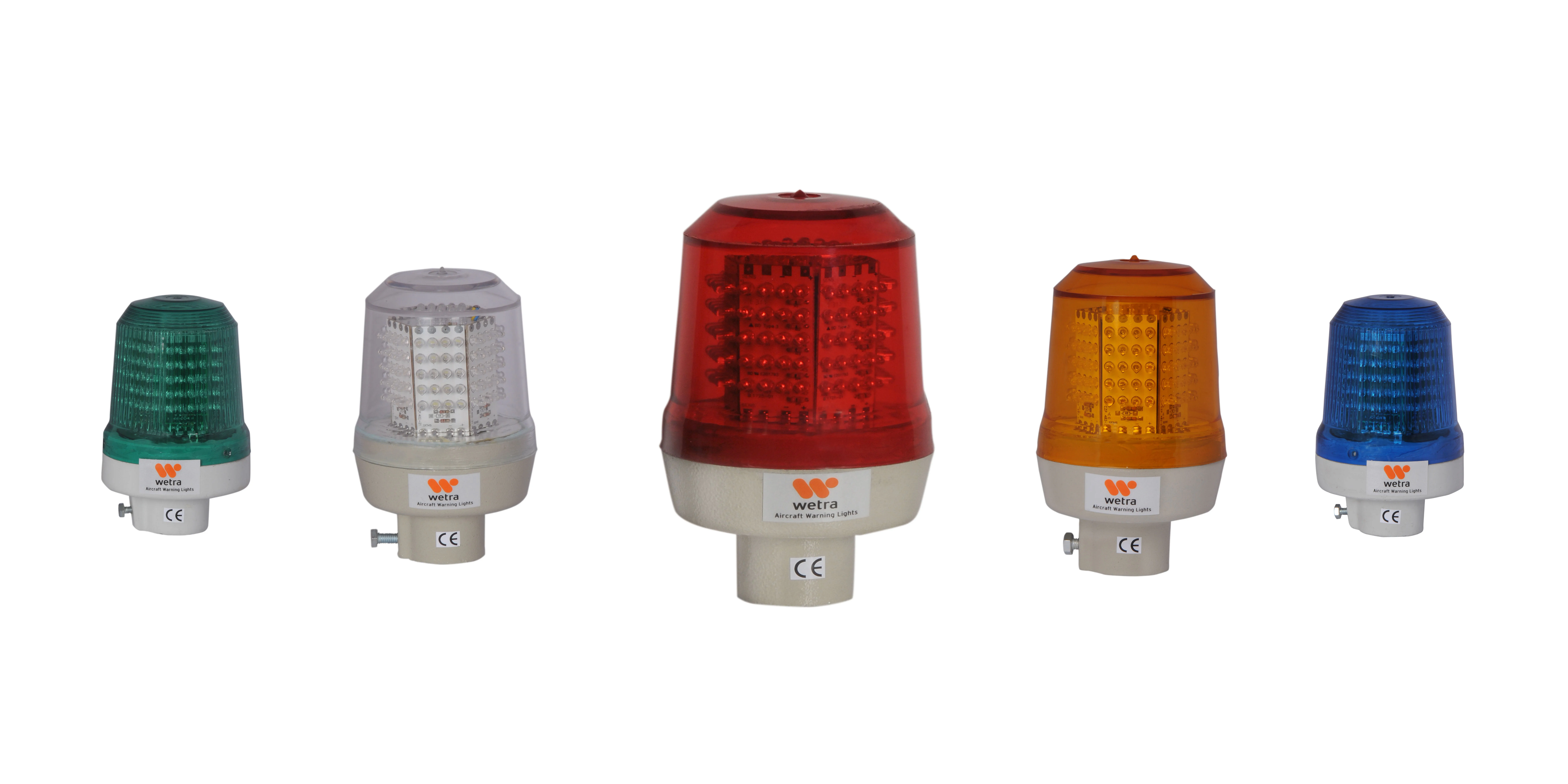 Aircraft Warning Lights Wetra Amber Led Aviation Obstruction Lights for Tower Cranes Bridges LED Obstruction Light
