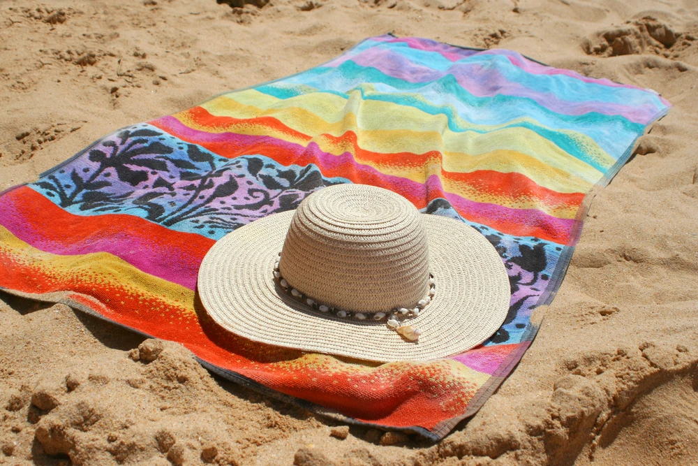 Beach towels in extra large size Supplier in India..