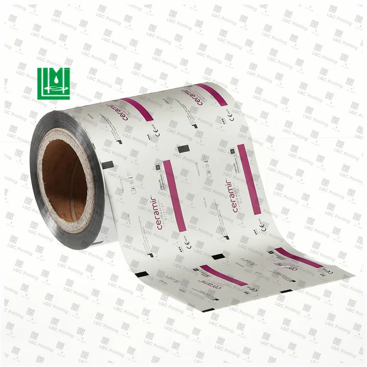 Plastic rollstock bopp lamination heat seal film roll on reel plastic roll