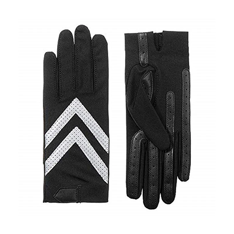 Короткие мужские кожаные перчатки для вождения автомобиля из коровьей кожи