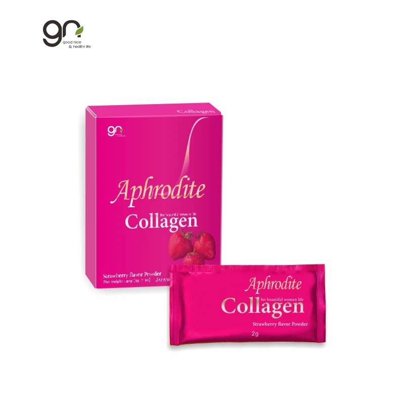 Beauty product Strawberry flavor Collagen powder by Japanese Hydrolyzed Fish Collagen help skin care