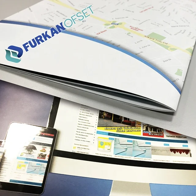 Fast Shipping 80p A4 210 297 mm High Quality Product Catalog Printing Thin Inside Paper Soft Cover Book Brochure Flyer Printing