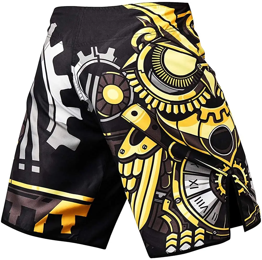 Custom Sublimation Muay Thai Shorts Trunks Kick Martial Arts Bjj Jiu Jitsu Grappling UFC Clothes Men MMA Shorts