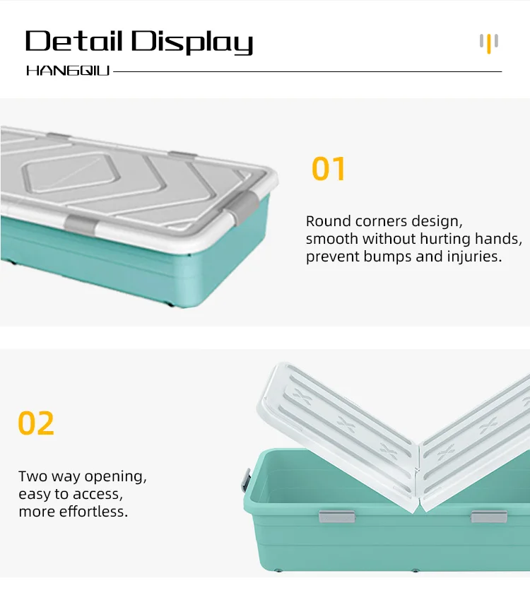 2 under bed storage box pp 