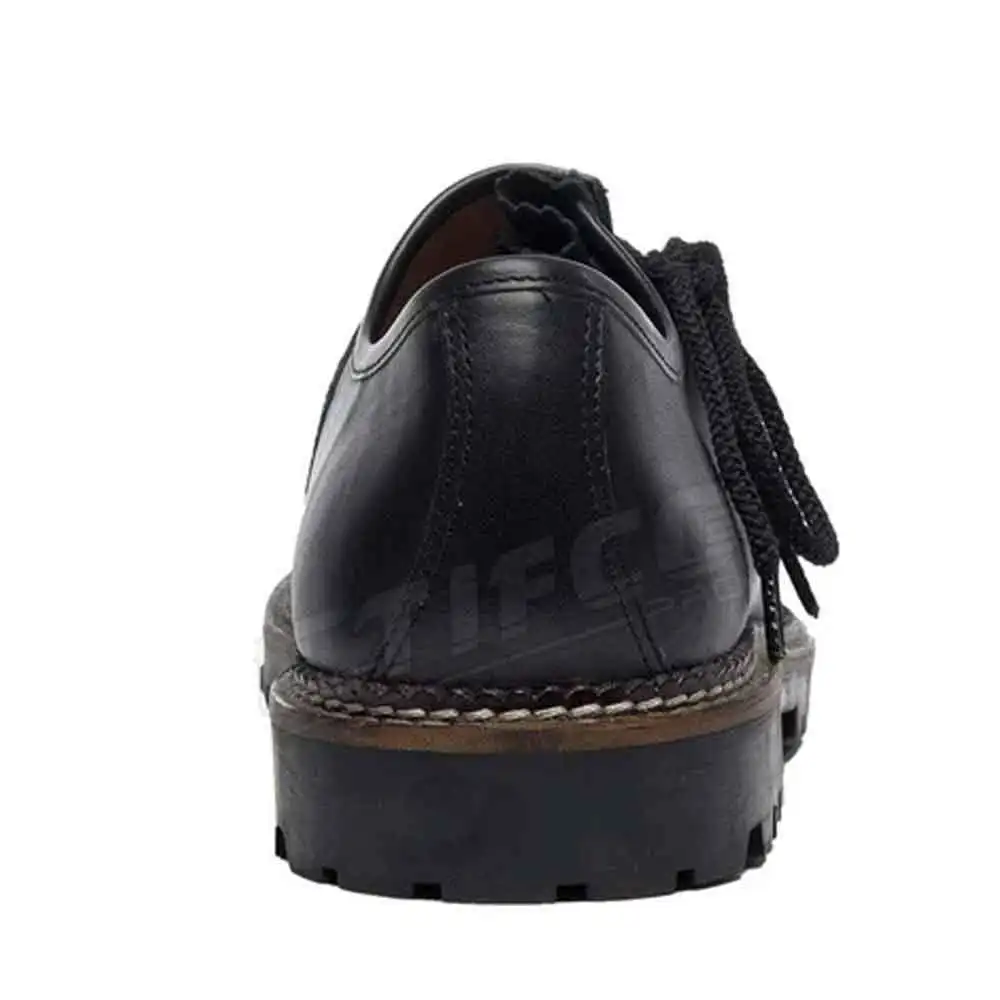 Custom Color Leather Bavarian Lederhosen Shoes For Men