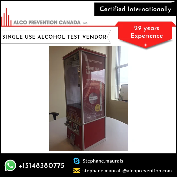 Reasonable Price Alcohol Test Vending Machine from Trusted Supplier