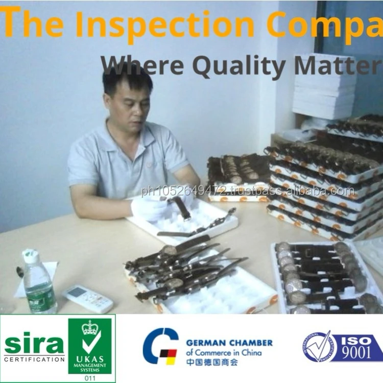 Watch for Men Third Party Inspection in China / Quality Control Services