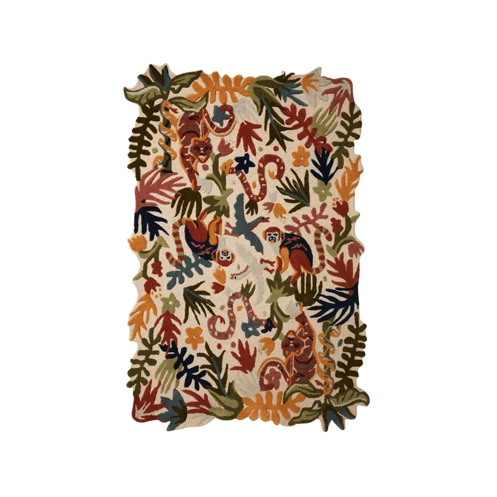 New Arrival Handmade Attractive Design Customized Hand tufted Rugs Living Room Carpet And Rugs