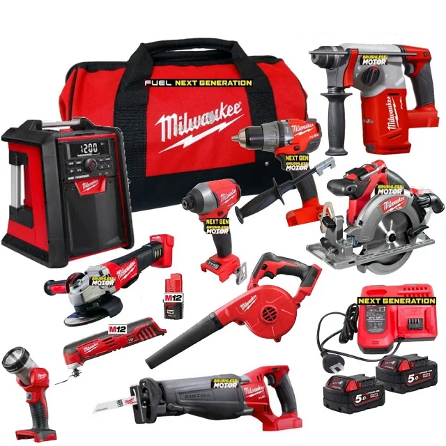 Новые оригинальные для новых Dewalts 20V Max литий-ионные беспроводные Комбинированные комплекты 15 шт.