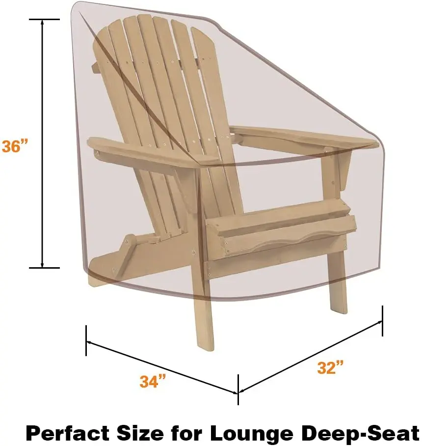 
Durable Stackable Patio Chair Covers, Durable and Waterproof Outdoor Furniture Chair Cover 