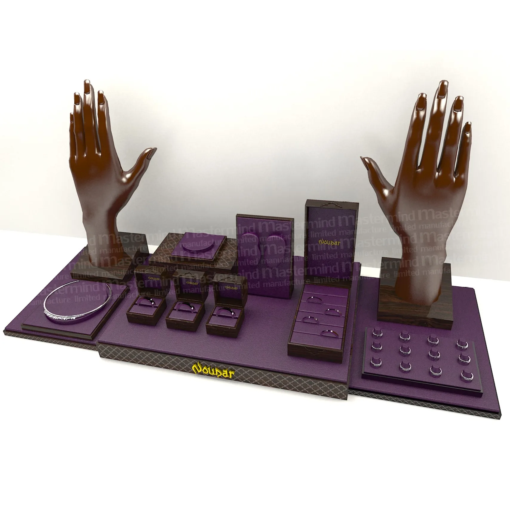 Elegant Eyewear Sunglasses Cosmetics Perfume Skin Care Cigar Pen Display Racks Stand Bust Accessories Photography Props Trays