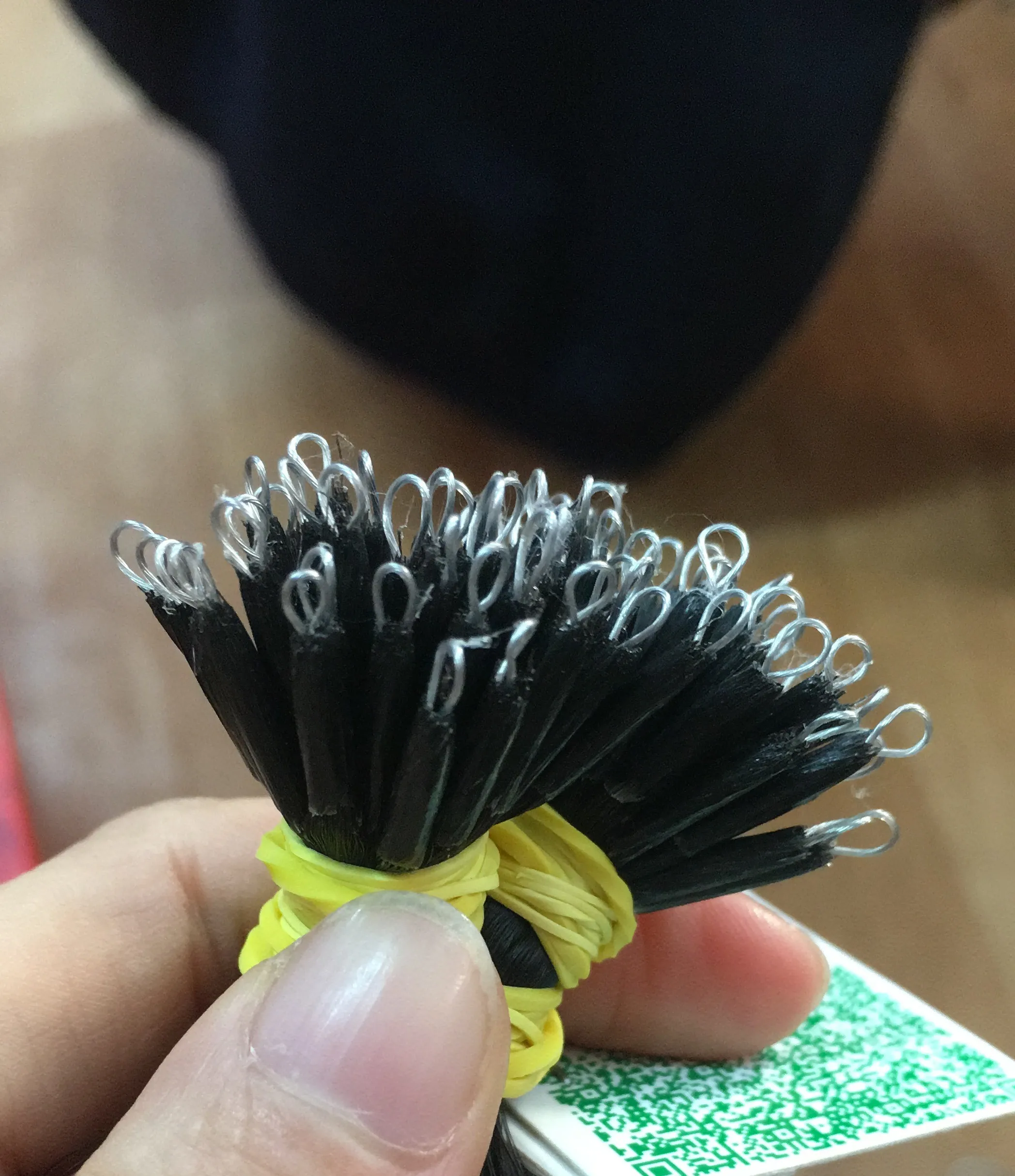  Оптовая продажа натуральные прямые Волнистые нано-микро-кольцевые ленты из натуральных волос вьетнамские волосы