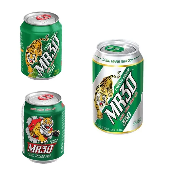 Вьетнамские высококачественные дешевые OEM консервированные Mr30 энергетические напитки безалкогольные из Viet My food & bevequer