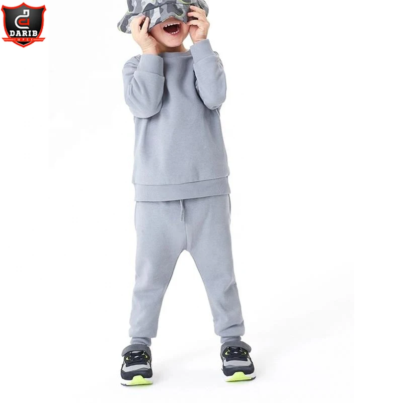 Hot Sale Customized Boys Tracksuit Kids Sweat suit Custom Made Men Jogging Suit hoodies oversize children tracksuit