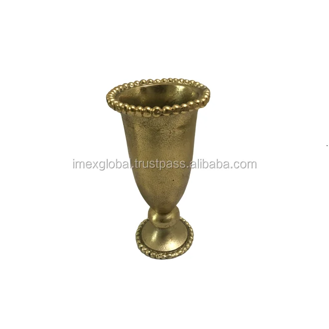 Hot Selling Customized Flower Antique Vase Copper Hammered For Table Decoration And Bedroom