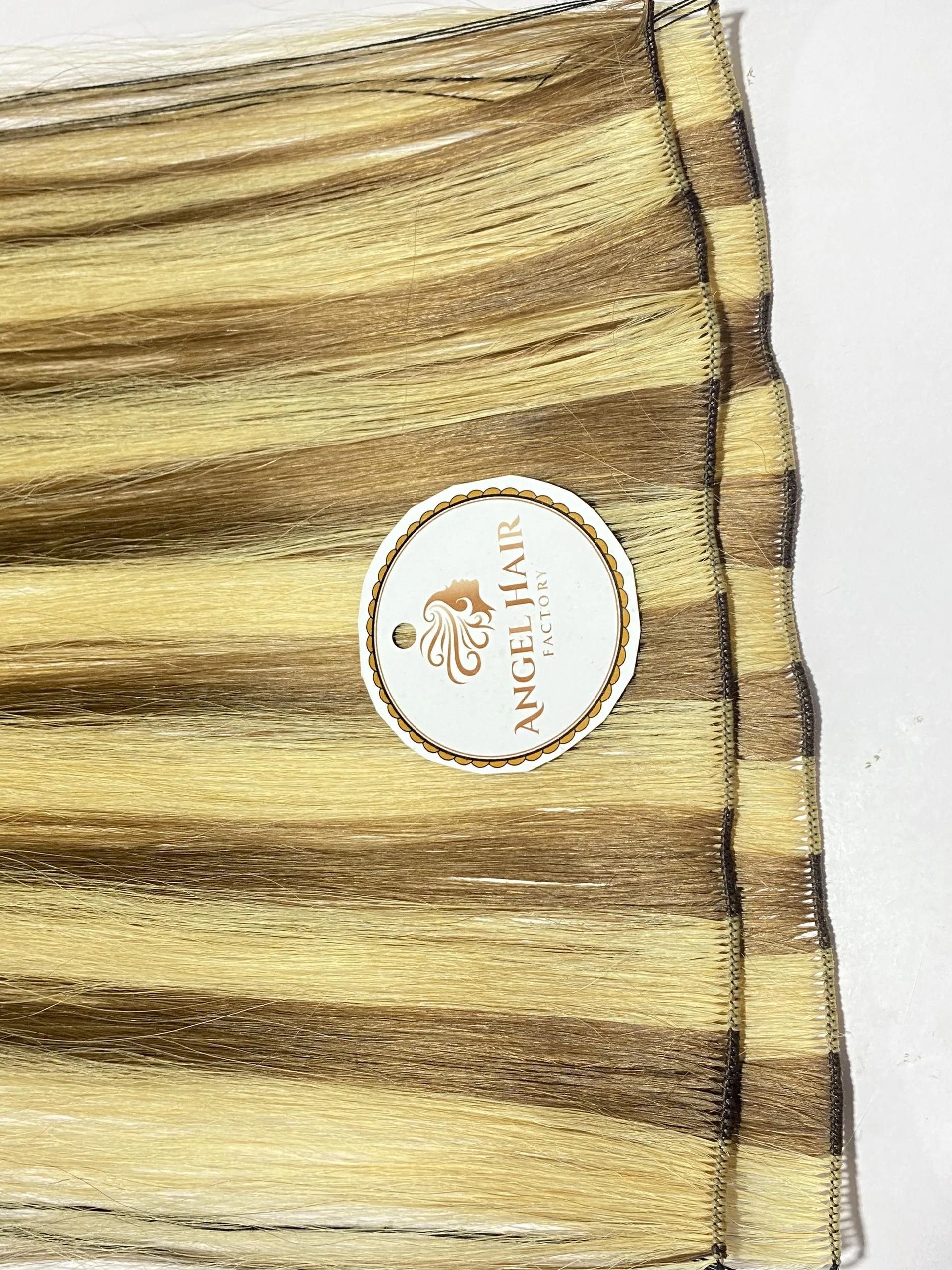  Высококачественные человеческие волосы ручной вязки для наращивания в пианино-стиле 100% натуральные класса 8A 9A 10A ANGELHAIR