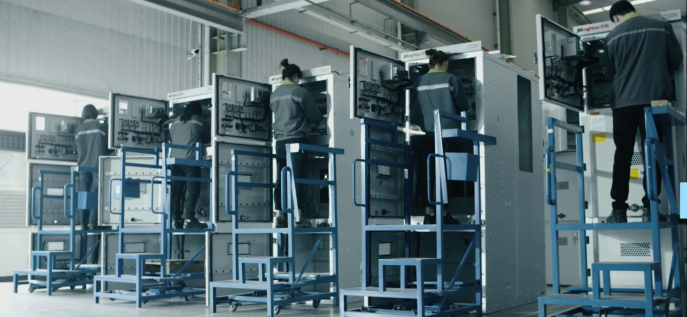 Цифровой переключатель MV 11kV ZS8N MingHan (3kV ~ 24kV 630A-4000A) с воздушной изоляцией и металлическим покрытием