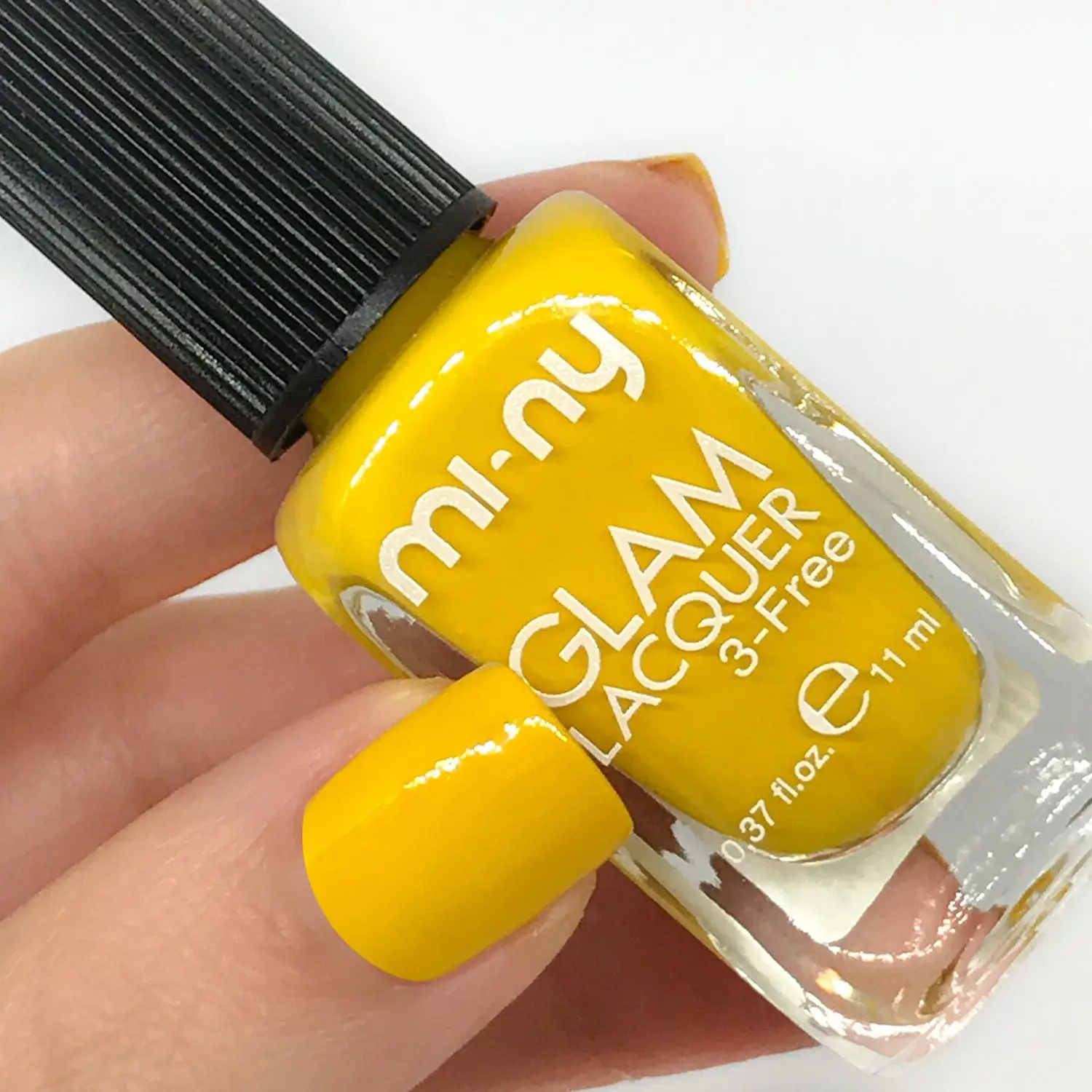 ITALIAN HIGH QUALITY  PROFESSIONAL NAIL POLISH -  6 SHADES AVAILABLE OF YELLOW COLOR - GLAM COLLECTION 11 ml NON TOXIC FORMULA