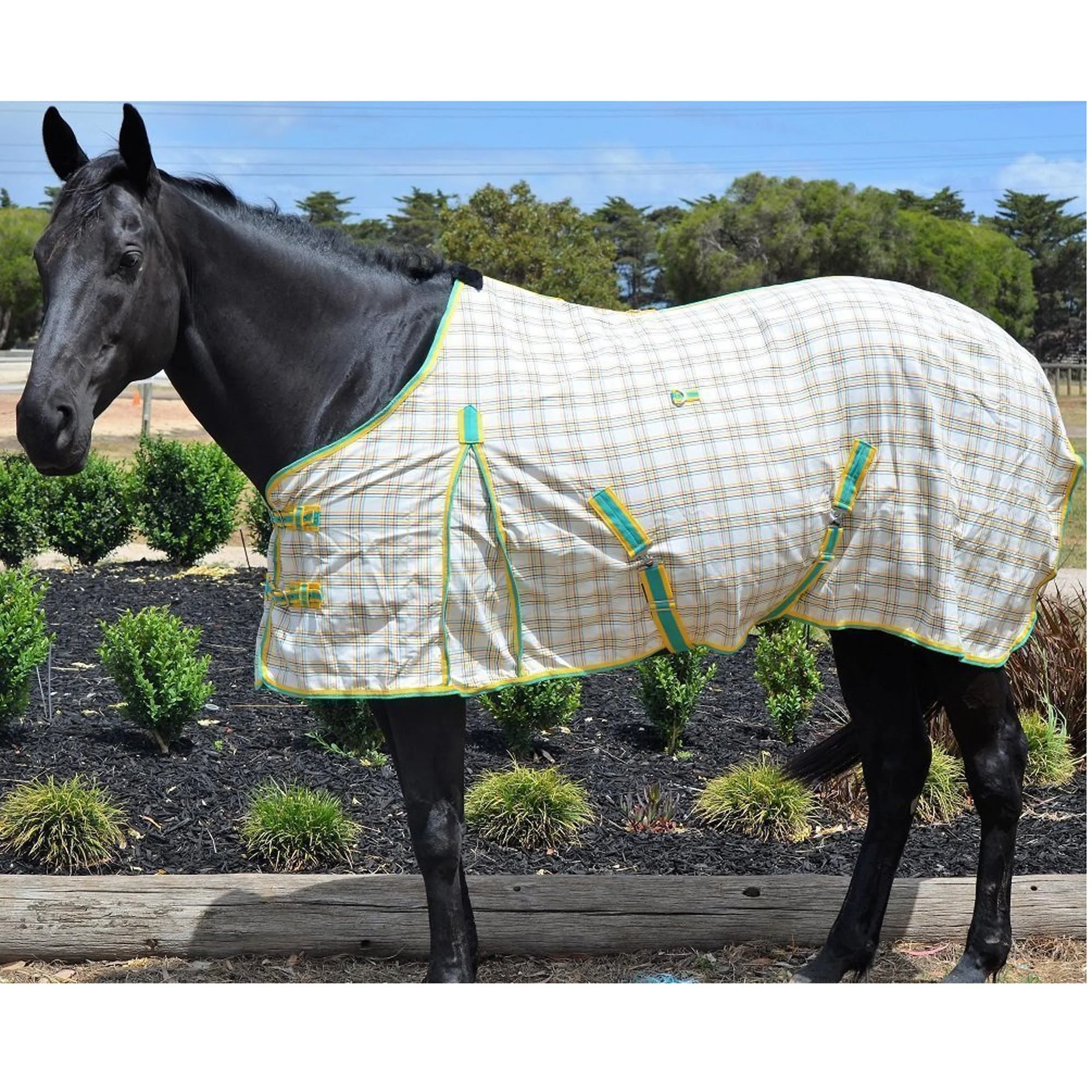  Top Quality - Summer Horse rugs Poly Cotton Double Rib stop Perfect for Australian Weather Various Sizes and