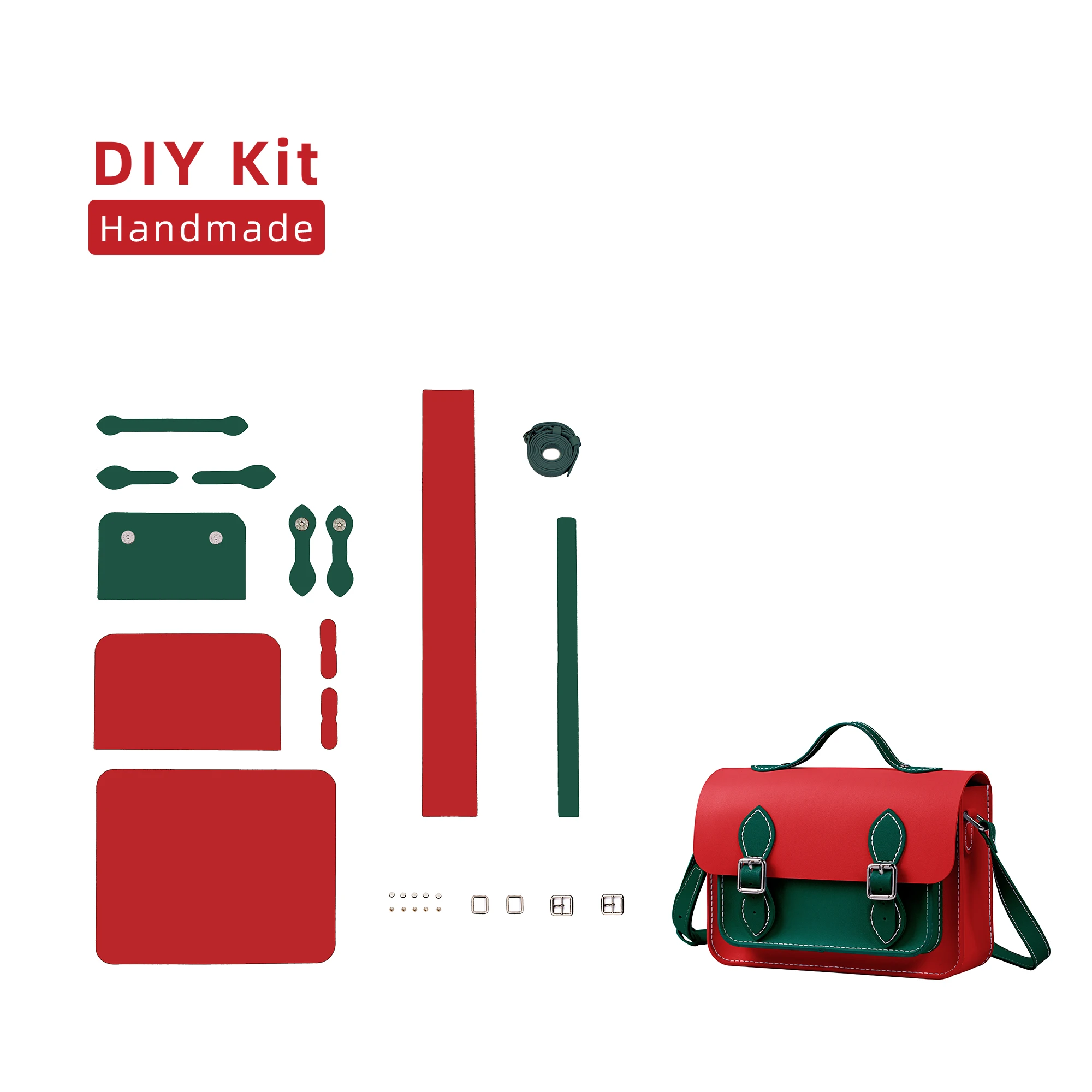 valentines DIY Leather Craft Ideas: Made with the colors of the Bangladesh flag And Beautiful Leather Projects Christmas Gifts christmas creative gift