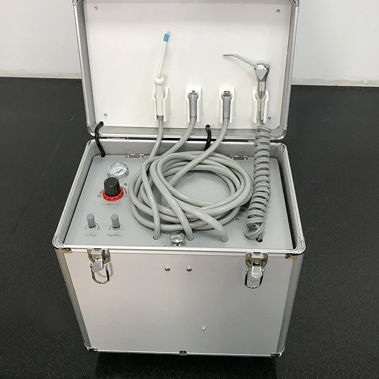 Hot selling CE approved Portable Dental Handpiece Systems Portable Suction Unit portable dental unit
