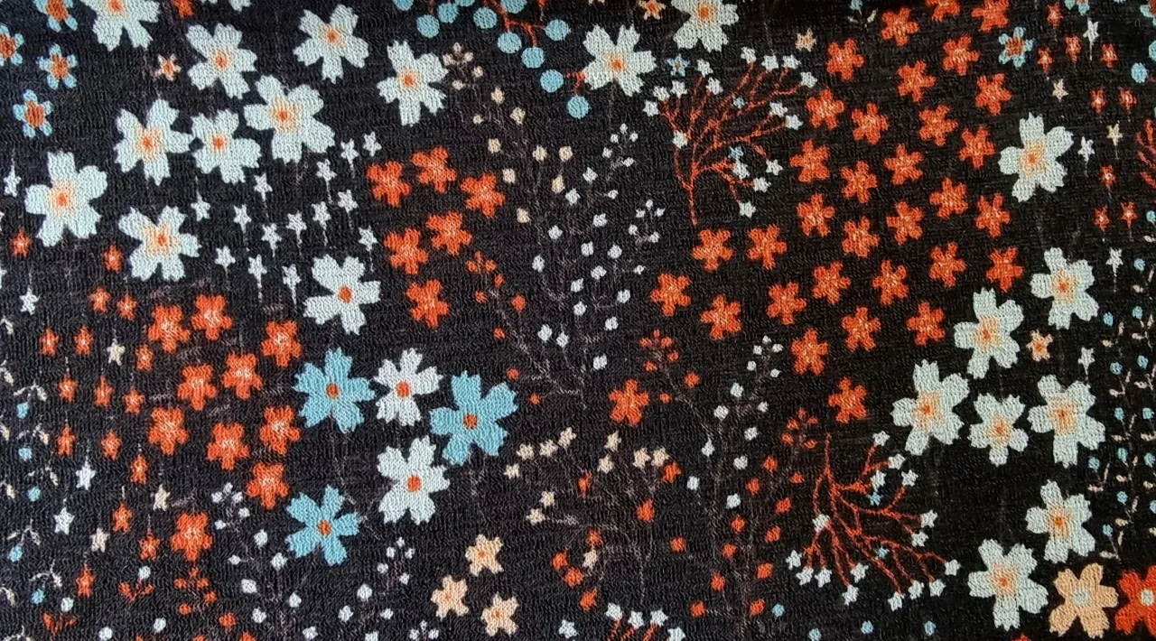 Polyester Spandex Korean Fabric 2021 Multi Colors High Quality Pattern Soft Lining Fabric For Garment Knitted Printing Fabric