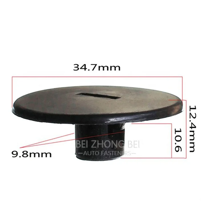 100pcs/bag   Fastener clips Fit car roof clips insulation cotton buckle Insulated Cotton Clips 04-032