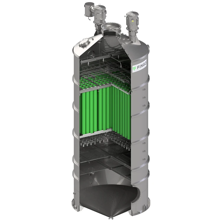 Влажный электростатический осадитель (ESP), фильтрующие машины