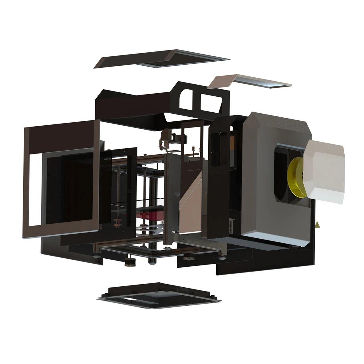 Высококачественный 3D принтер для коммерческого/промышленного/бытового использования, большая площадь печати, совместимы с различными типами пластиковых нитей