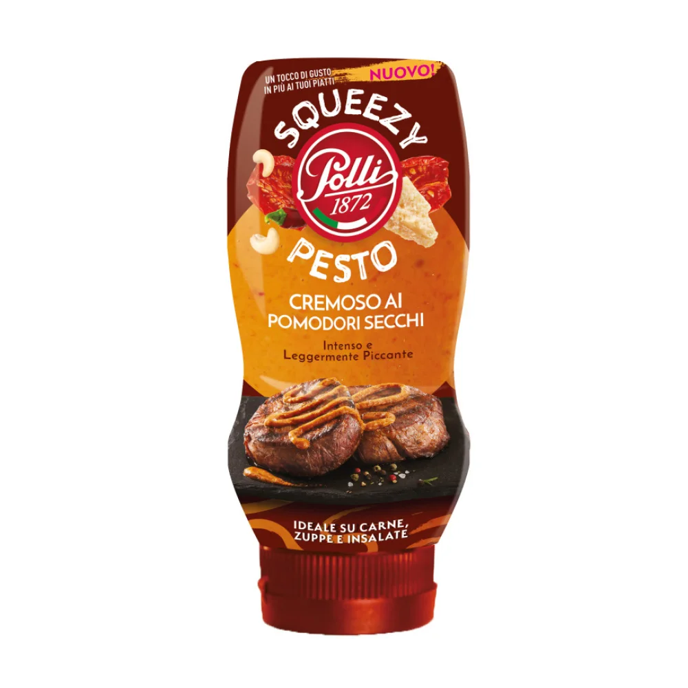 Premium quality red pesto with sundried tomatoes 190g condiments bottles tomato sauce for export