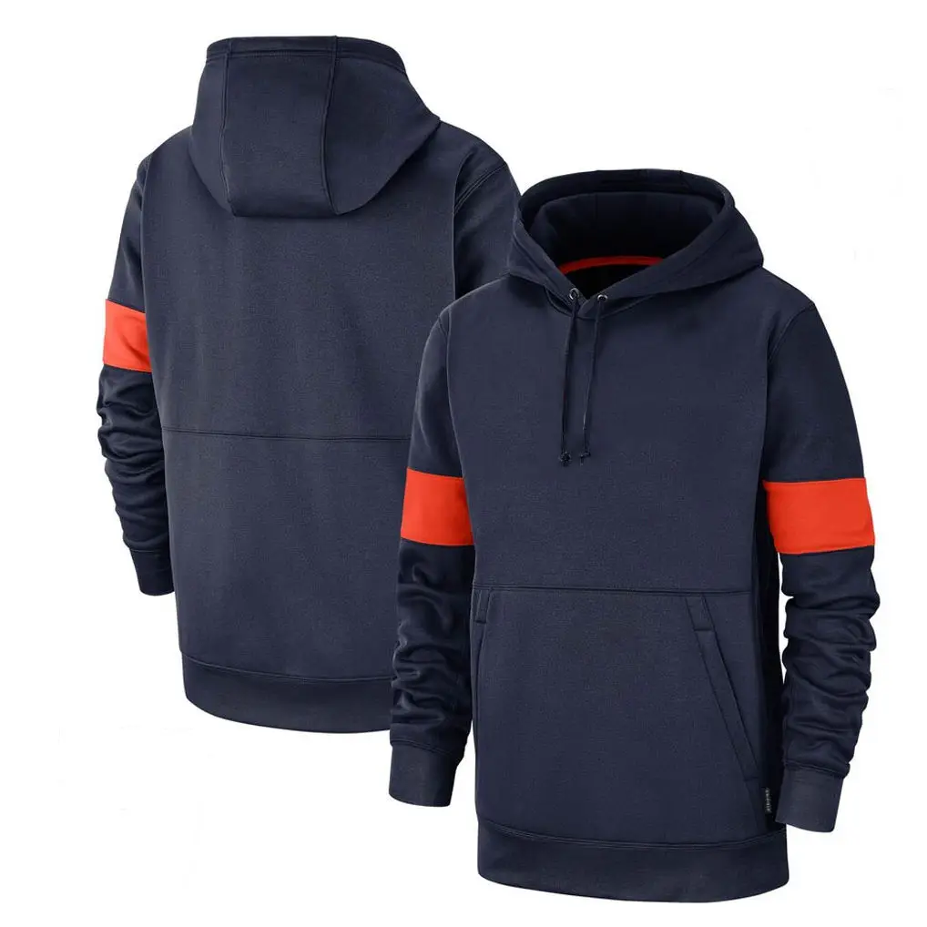  Воздухопроницаемые толстовки с низким спросом 35% хлопок 65% дюйма худи трафаретной печатью и вышивкой