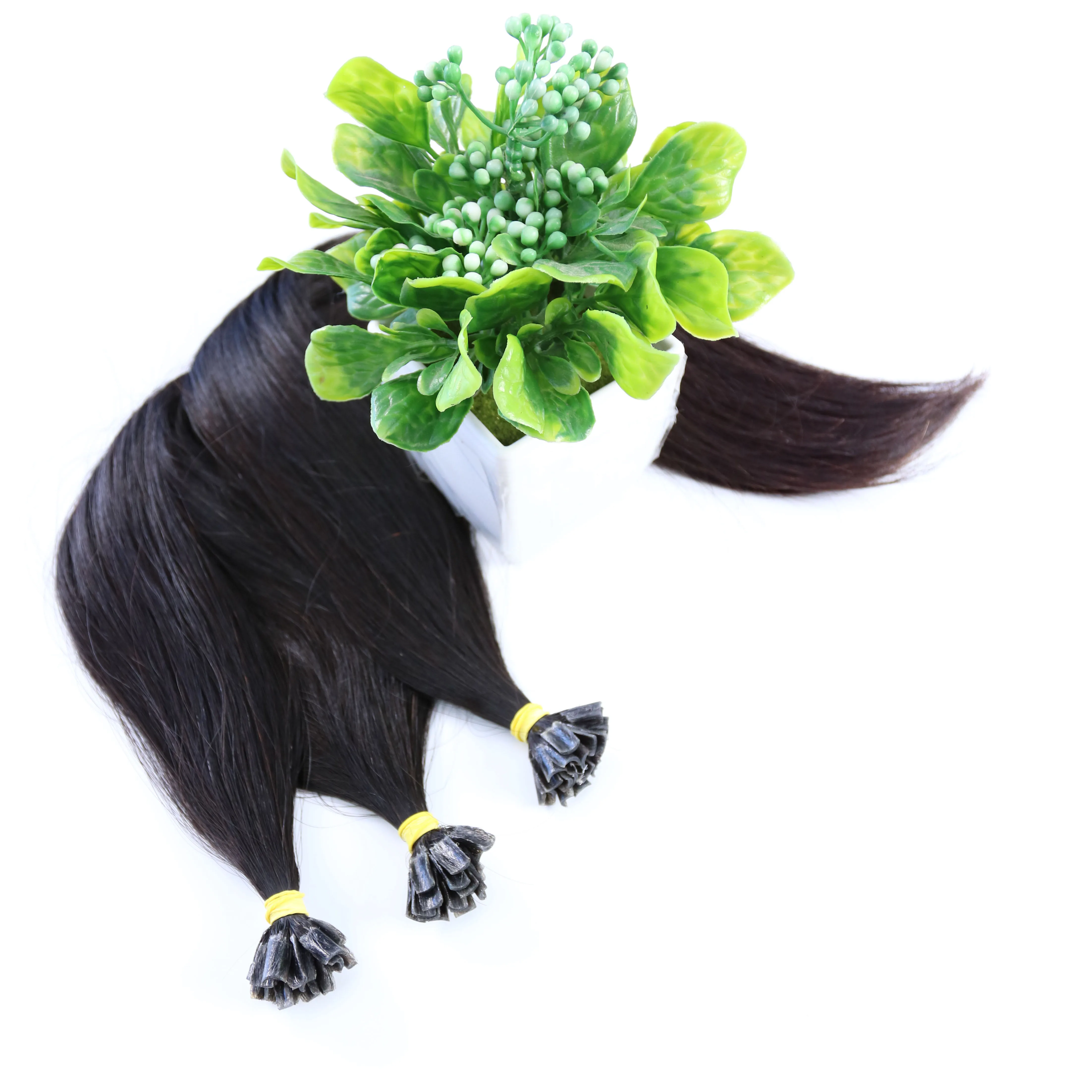 Cheap Wholesale Vietnamese Human Hair Extension U Tip Italy Keratin Prebonded raw cuticle aligned Hair Extensions