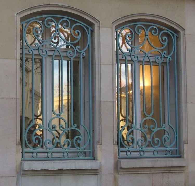 Various Designs For Iron Window Frame Applied For Housing, Apartment, Villa, Restaurant, Showroom