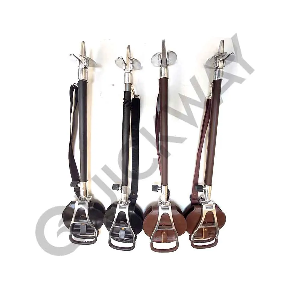 2024 Custom All-Design Leather and Wood Tripod Stool Breathable Shooting Tree Stand for Outdoor Hunting