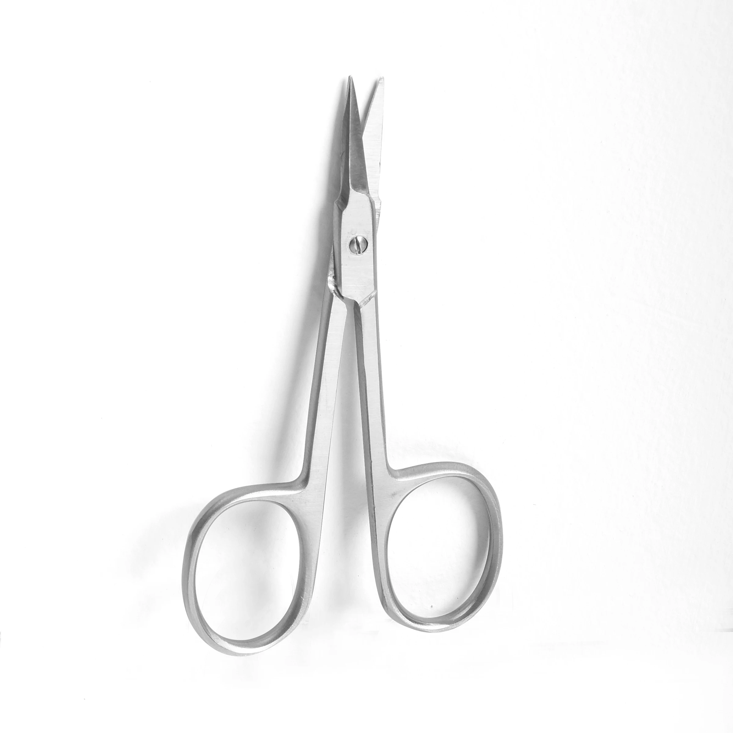 Fine Arrow Point Scissors Straight Scissors Cuticle Multipurpose Manicure Scissors Stainless Steel Custom Logo Powder